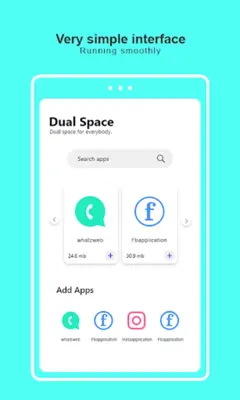 Dual Space android App screenshot 1